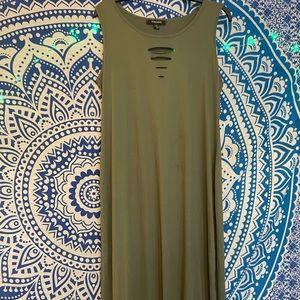 Green Maxi Summer Dress